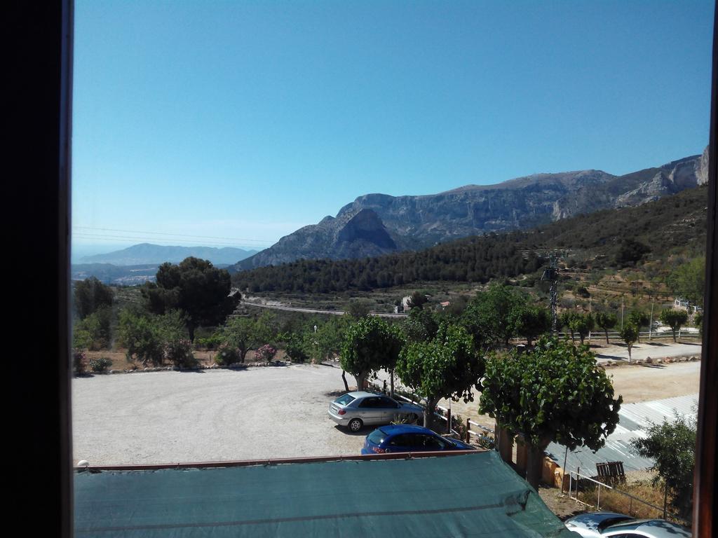 Rincon De Pepe Pansiyon El Castell de Guadalest Oda fotoğraf