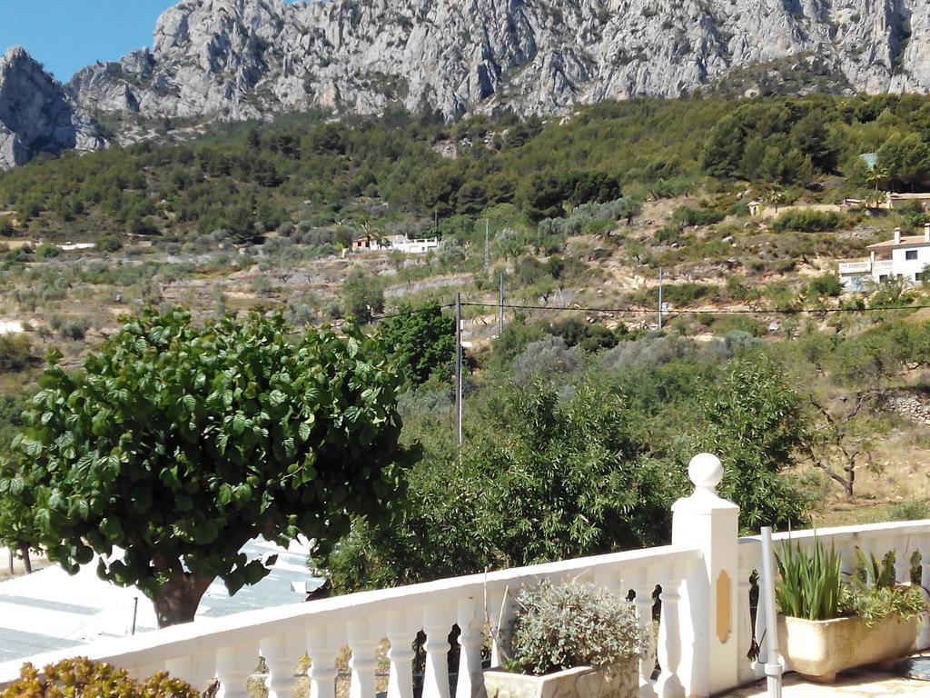 Rincon De Pepe Pansiyon El Castell de Guadalest Dış mekan fotoğraf