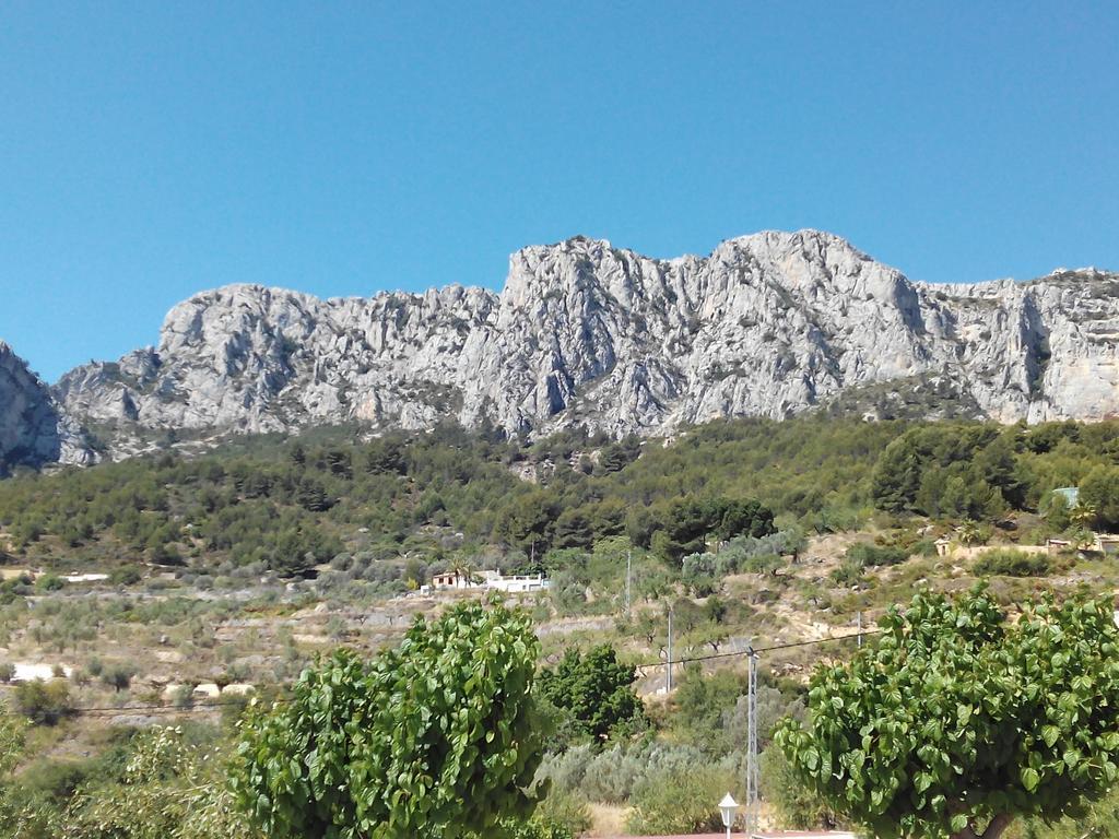 Rincon De Pepe Pansiyon El Castell de Guadalest Dış mekan fotoğraf